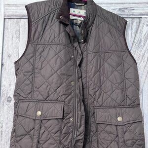 Barbour Quilted Jacket in Rich Brown